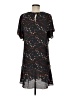 CAbi 100% Polyester Print Black Casual Dress Size M - photo 2