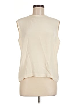 Perry Ellis Sleeveless Silk Top