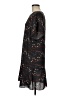 CAbi 100% Polyester Print Black Casual Dress Size M - photo 5