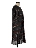 CAbi 100% Polyester Print Black Casual Dress Size M - photo 4