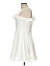 Mi ami White Cocktail Dress Size L - photo 5