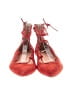 J.Crew 100% Leather Red Flats Size 9 1/2 - photo 2