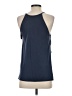 Green Envelope Blue Sleeveless Blouse Size XS - photo 2