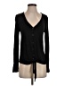 New Look Black Long Sleeve Top Size 4 - photo 1