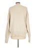 By Together Solid Ivory Turtleneck Sweater Size L - photo 2