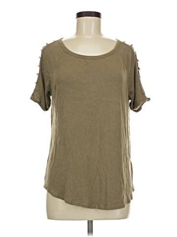August Silk Short Sleeve Top (view 1)