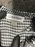 Calvin Klein Houndstooth Gray Casual Dress Size 14 - photo 7