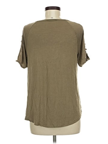 August Silk Short Sleeve Top (view 2)