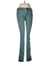 Free People Color Block Teal Jeans Size 27 waist - photo 1