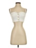 Bershka Ivory Sleeveless Blouse Size S - photo 1