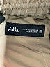 Zara 100% Polyester Solid Tan Cargo Pants Size M - photo 7