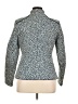 J. McLaughlin Animal Print Blue Jacket Size 14 - photo 2