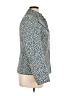 J. McLaughlin Animal Print Blue Jacket Size 14 - photo 4