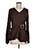 Assorted Brands Brown Long Sleeve Blouse Size EU 40 / US 10 - photo 1