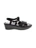 Tod's Black Brown Wedges Size 10 1/2 - photo 1