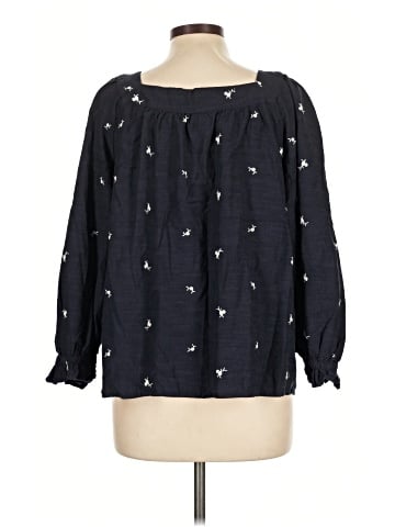 LC Lauren Conrad 3/4 Sleeve Blouse (view 2)