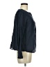 Rebecca Taylor 100% Cotton Blue Long Sleeve Blouse Size M - photo 4
