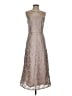 JS Collections Silver Cocktail Dress Size 4 - photo 1
