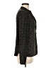David Lerner Animal Print Gray Long Sleeve Blouse Size M - photo 4