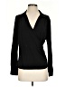 Talbots Black Long Sleeve Polo Size S - photo 1