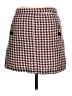 Xhilaration 100% Polyester Houndstooth Red Casual Skirt Size L - photo 1