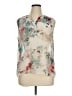 Daniel Rainn 100% Polyester Floral Ivory Sleeveless Blouse Size XL - photo 1