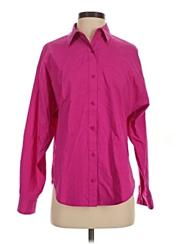 Express Long Sleeve Button-Down Shirt (view 1)