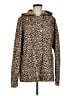 Kim Rogers Animal Print Gold Jacket Size M - photo 1