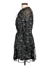 Aqua 100% Polyester Paisley Black Casual Dress Size M - photo 5