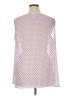 Liz Claiborne Polka Dots Pink Sleeveless Blouse Size 1X - photo 2