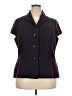 Coldwater Creek Purple Jacket Size 18 - photo 1
