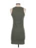 Mudd Solid Green Casual Dress Size M - photo 2