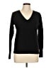 Halogen 100% Cashmere Black Cashmere Pullover Sweater Size L - photo 1