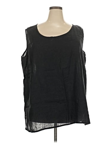 Flax Sleeveless Blouse (view 1)