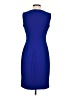 Calvin Klein Solid Blue Cocktail Dress Size 4 - photo 2