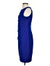 Calvin Klein Solid Blue Cocktail Dress Size 4 - photo 5