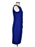 Calvin Klein Solid Blue Cocktail Dress Size 4 - photo 4