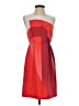 Vince Camuto 100% Polyester Color Block Red Cocktail Dress Size 2 (petite) - photo 1