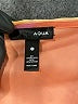Aqua 100% Polyester Print Orange Cocktail Dress Size L - photo 7