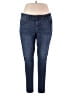 Democracy Solid Blue Jeans Size 18 - photo 1