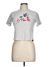 Adidas Floral Silver Short Sleeve T-Shirt Size L - photo 1
