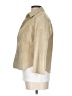 DKNY 100% Leather Tan Leather Jacket Size 10 - photo 5