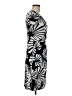 Ronni Nicole Graphic Black Casual Dress Size 6 - photo 4