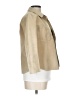 DKNY 100% Leather Tan Leather Jacket Size 10 - photo 4