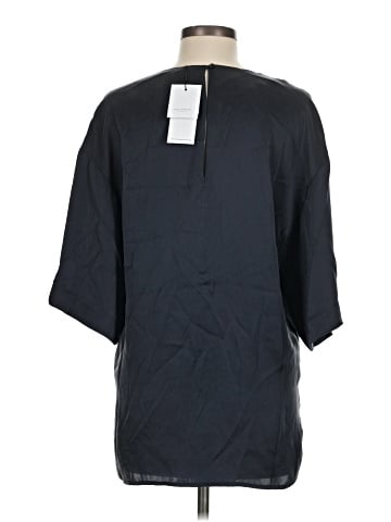 Equipment 3/4 Sleeve Silk Top (view 2)