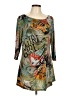 Bali Graphic Green Casual Dress Size L (estimated) - photo 1