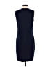 MICHAEL Michael Kors Solid Blue Casual Dress Size M - photo 2