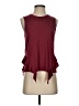 BCBGeneration Burgundy Sleeveless Top Size XS (estimated) - photo 1