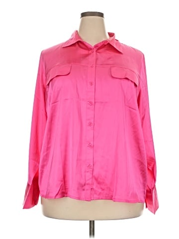 Ashley Stewart Long Sleeve Blouse (view 1)