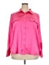 Ashley Stewart Pink Long Sleeve Blouse Size 18 - photo 1
